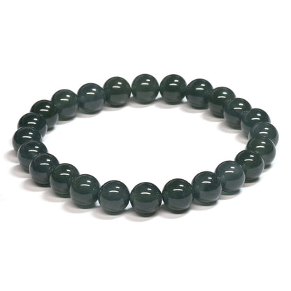 [鑑別付]グァテマラ翡翠 ブレスレット 7.5mm #SG022
