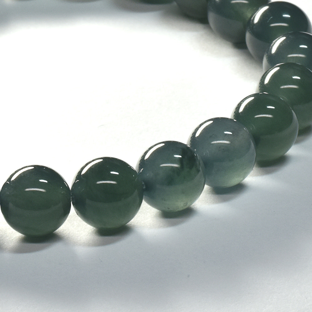 [鑑別付]グァテマラ翡翠 ブレスレット 7.5mm #SG022