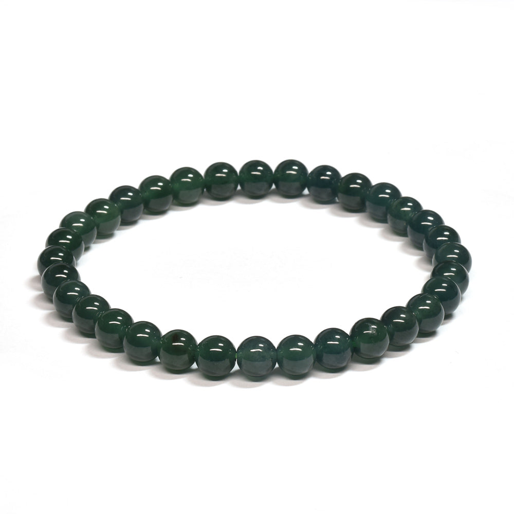 [鑑別付]グァテマラ翡翠 ブレスレット 5.5mm #SG023