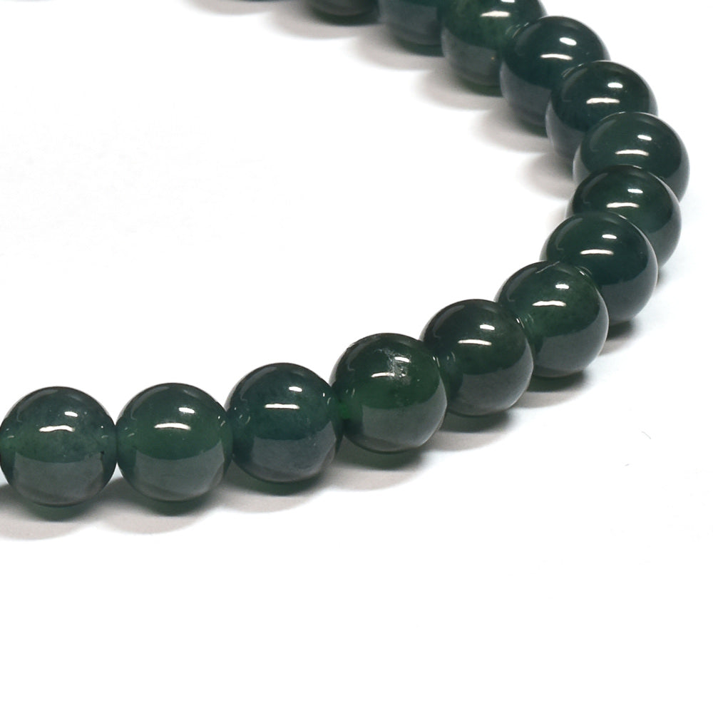 [鑑別付]グァテマラ翡翠 ブレスレット 5.5mm #SG023