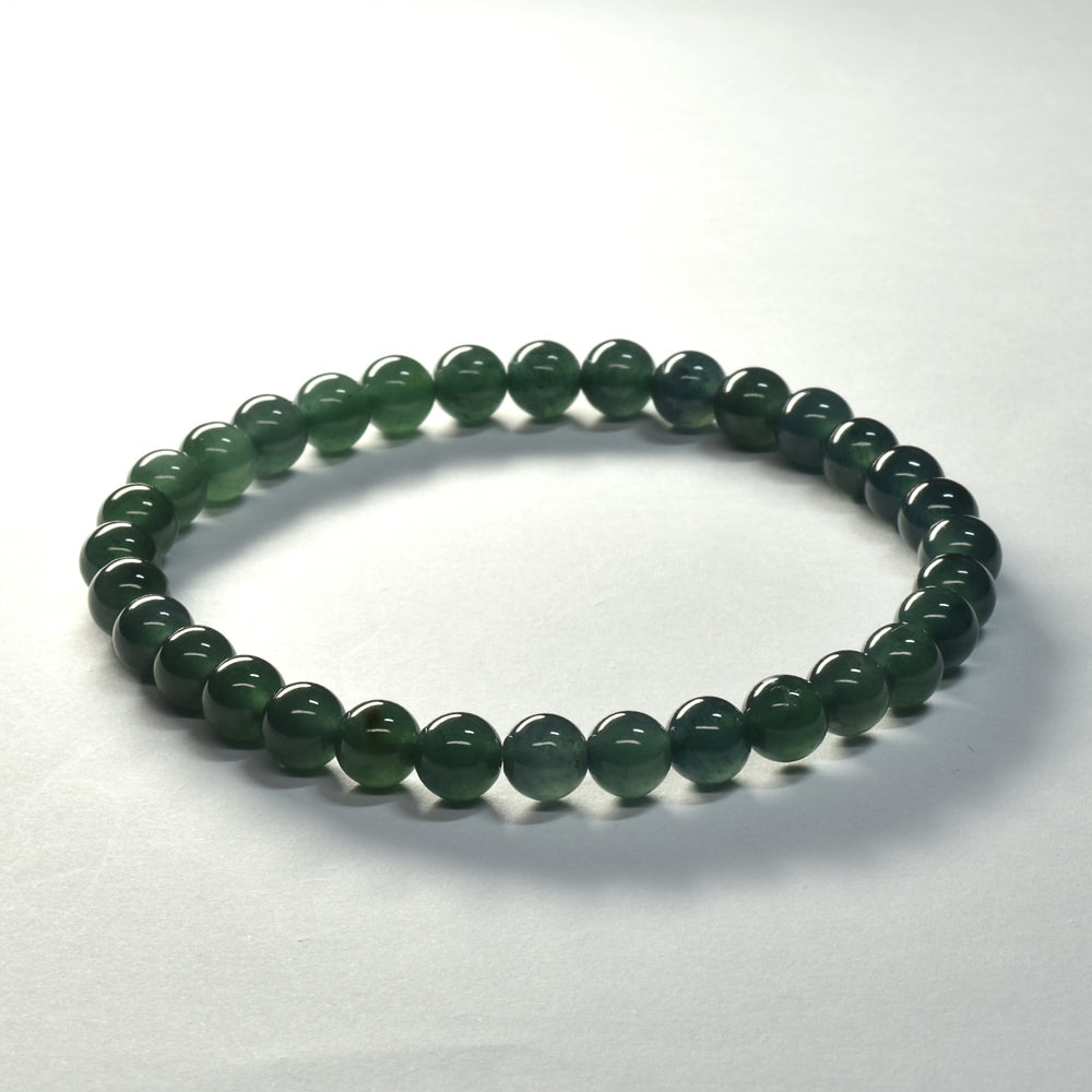 [鑑別付]グァテマラ翡翠 ブレスレット 5.5mm #SG023