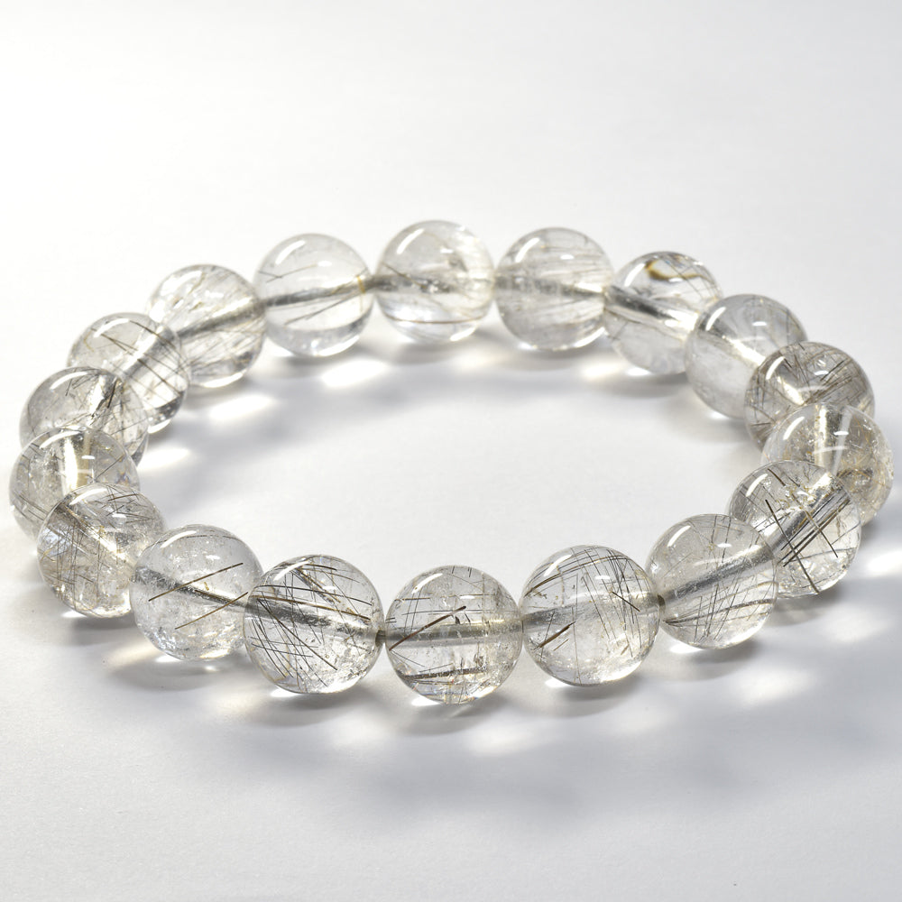 シルバールチルクォーツ ブレスレット 11.5mm #SG031
