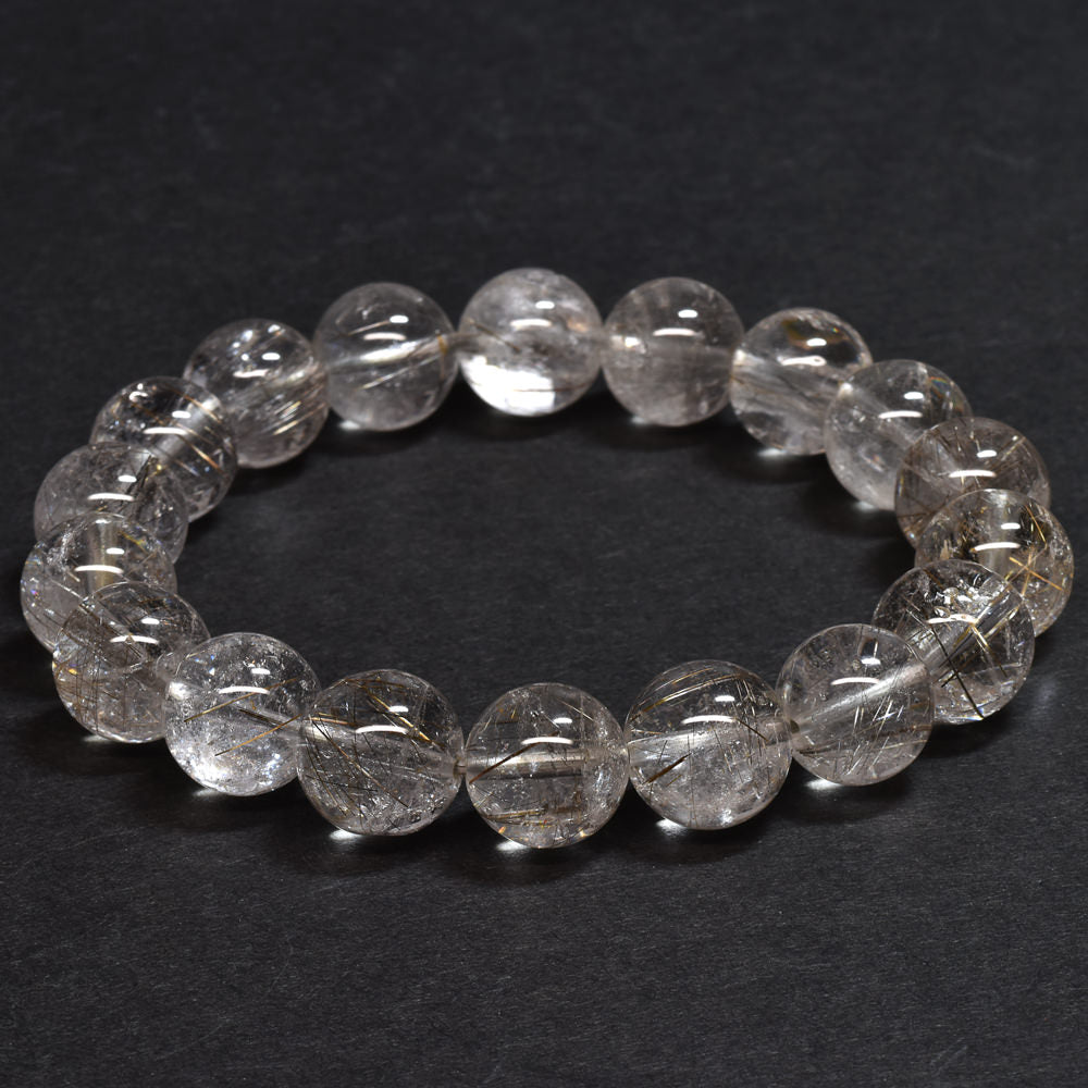 シルバールチルクォーツ ブレスレット 11.5mm #SG031