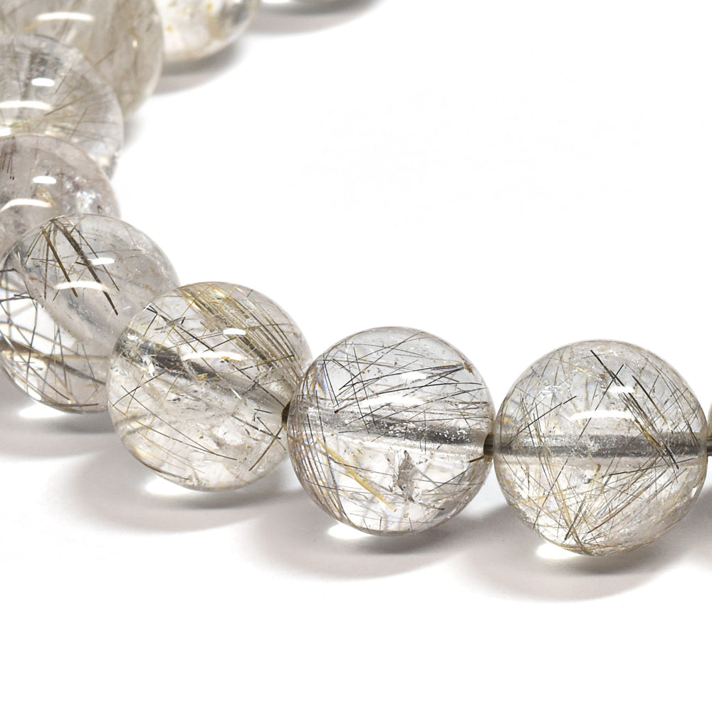 シルバールチルクォーツ ブレスレット 10.5mm #SG032