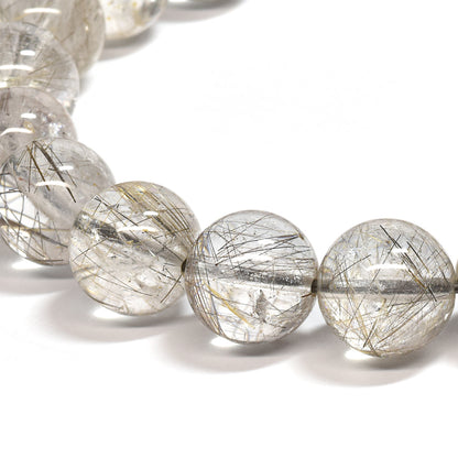 シルバールチルクォーツ ブレスレット 10.5mm #SG032