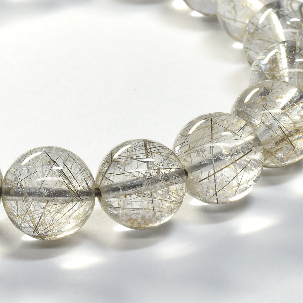 シルバールチルクォーツ ブレスレット 10.5mm #SG032