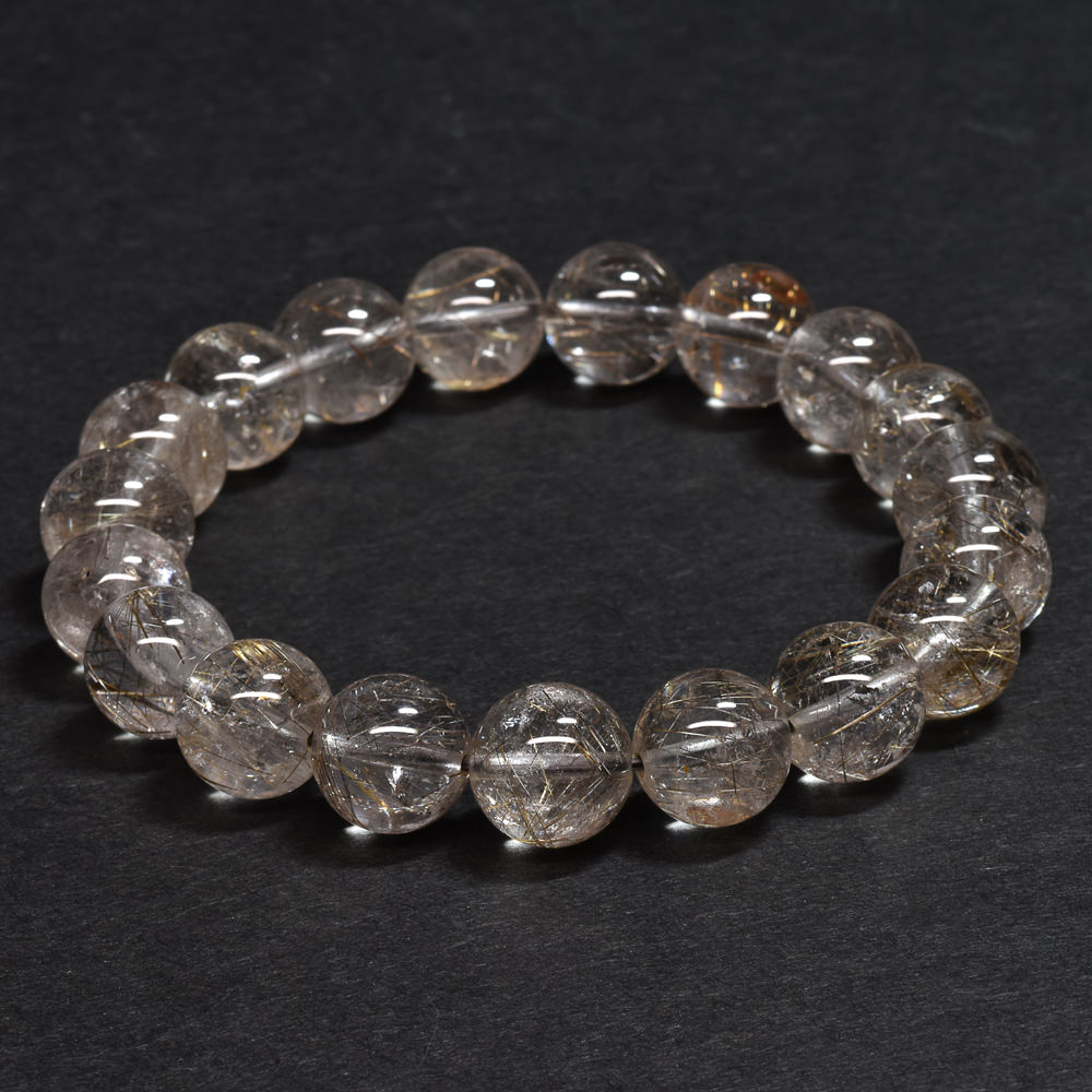 シルバールチルクォーツ ブレスレット 10.5mm #SG032