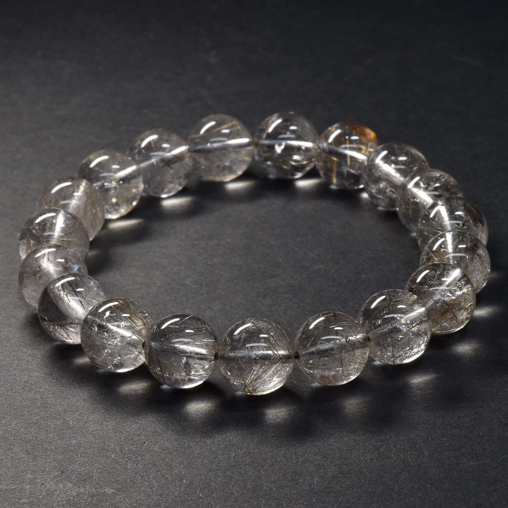 シルバールチルクォーツ ブレスレット 10.5mm #SG032