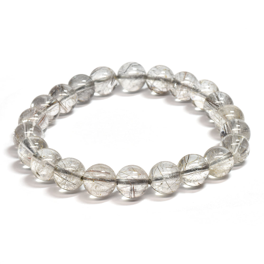 シルバールチルクォーツ ブレスレット 8.5mm #SG033