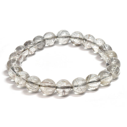 シルバールチルクォーツ ブレスレット 8.5mm #SG033