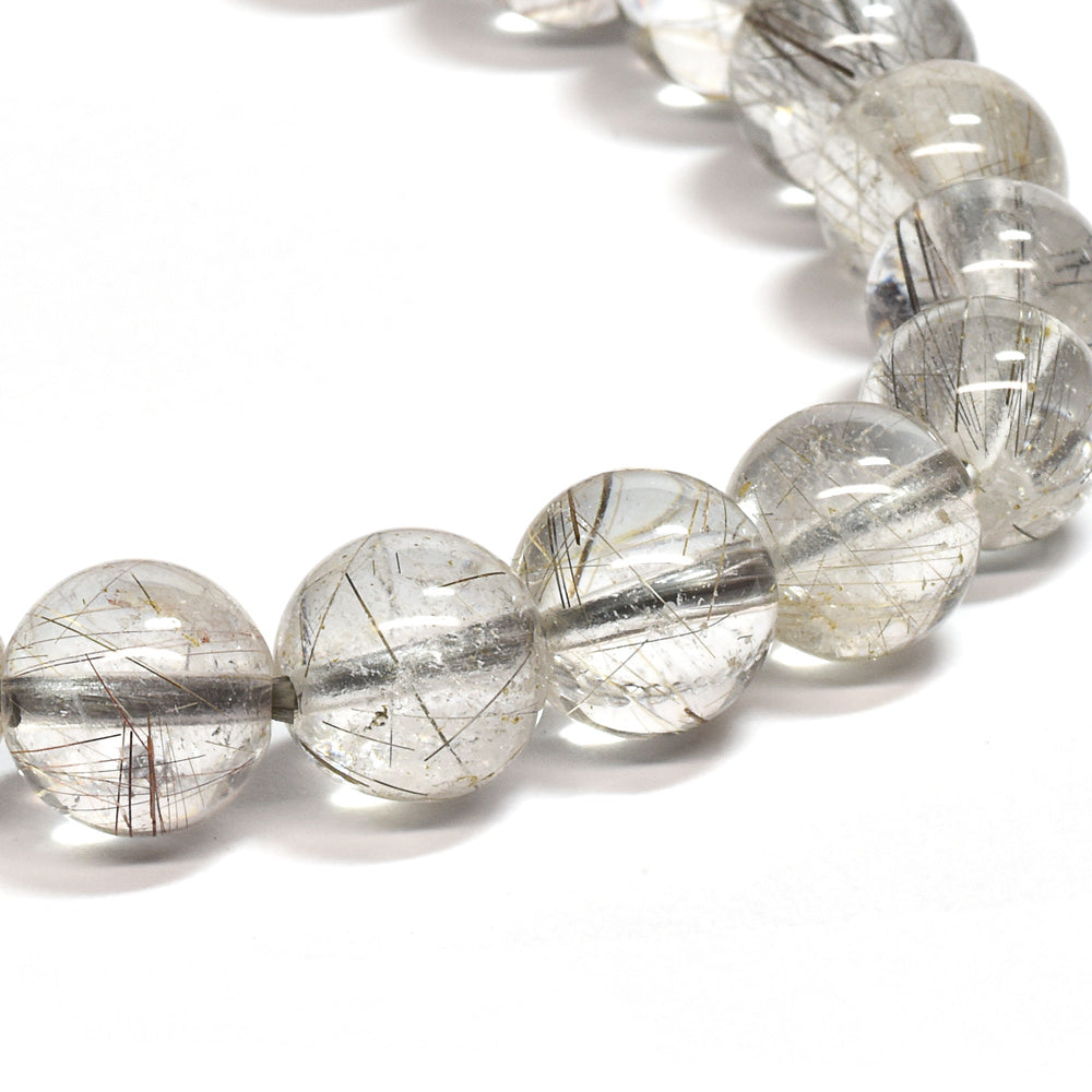 シルバールチルクォーツ ブレスレット 8.5mm #SG033