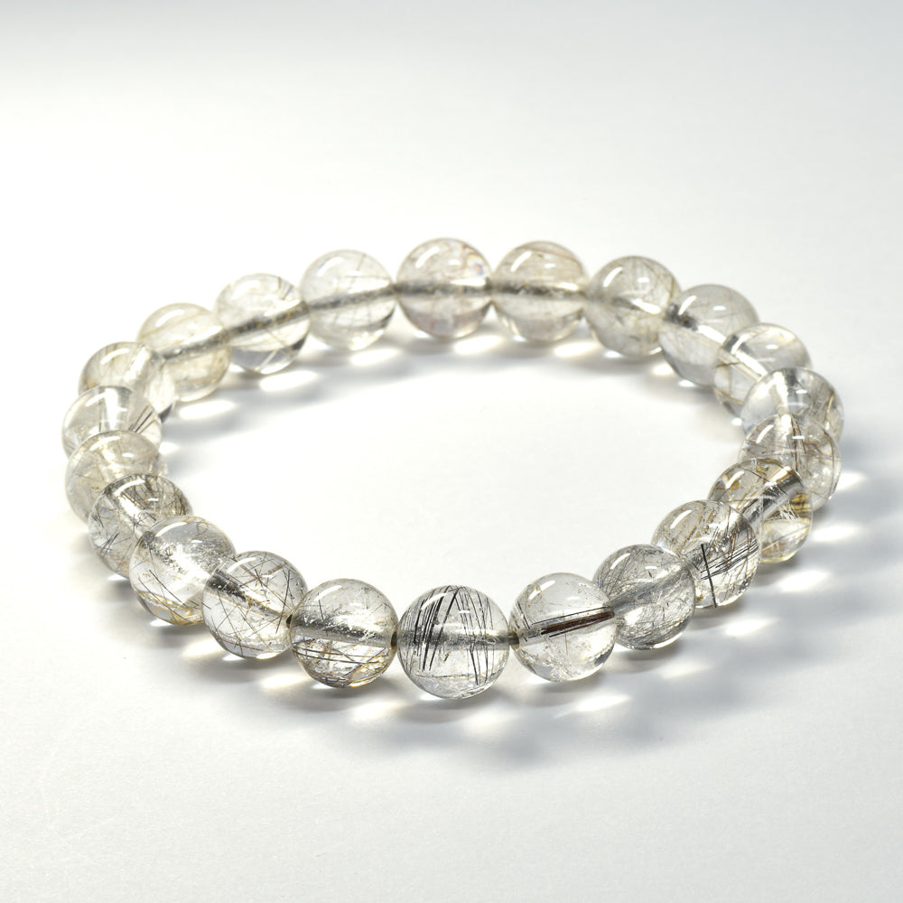 シルバールチルクォーツ ブレスレット 8.5mm #SG033