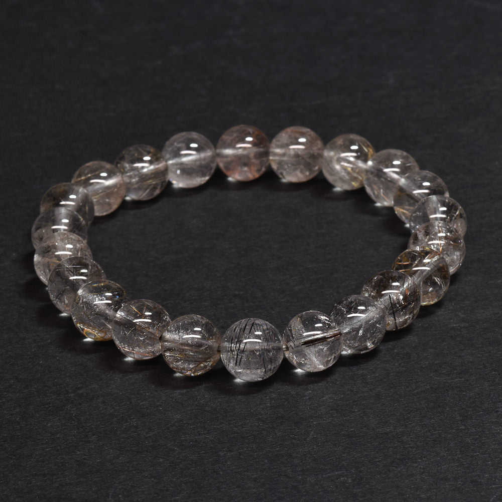 シルバールチルクォーツ ブレスレット 8.5mm #SG033