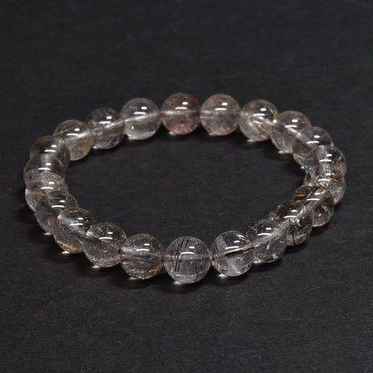 シルバールチルクォーツ ブレスレット 8.5mm #SG033