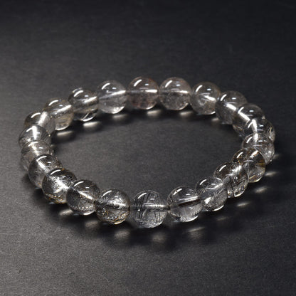 シルバールチルクォーツ ブレスレット 8.5mm #SG033