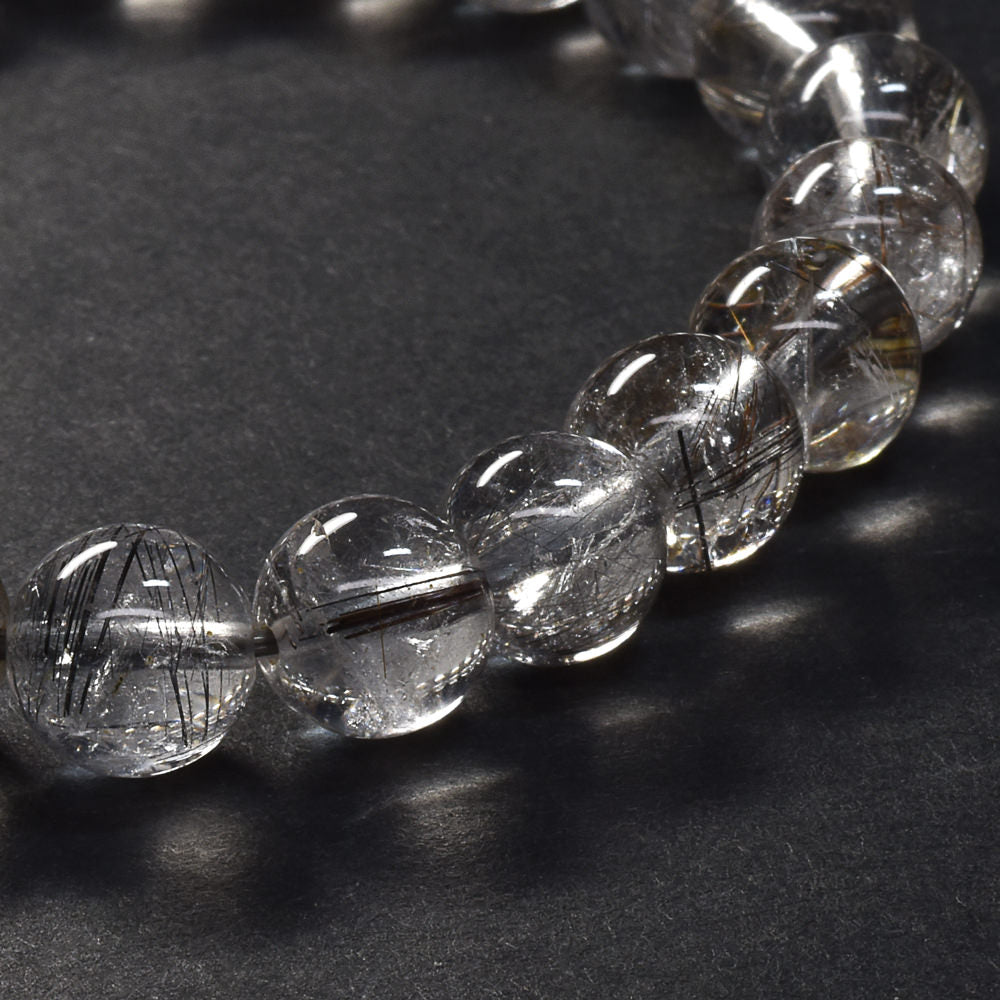 シルバールチルクォーツ ブレスレット 8.5mm #SG033