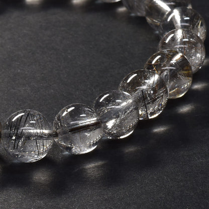 シルバールチルクォーツ ブレスレット 8.5mm #SG033