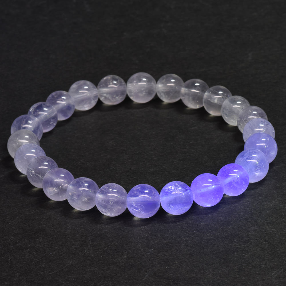 イットリウムフローライト ブレスレット 8mm #SG044