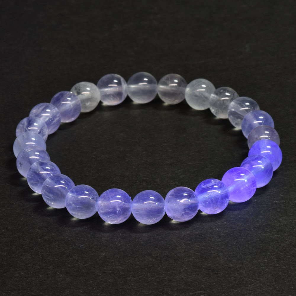 イットリウムフローライト ブレスレット 8mm #SG047