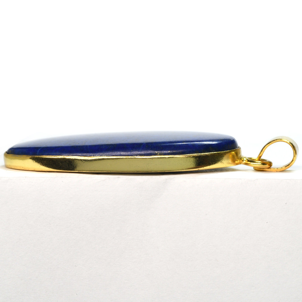 ラピスラズリ ペンダントトップ 44.2x22x4.5mm #SG066