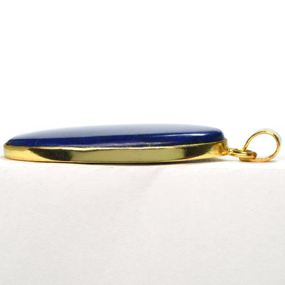 ラピスラズリ ペンダントトップ 44.2x22x4.5mm #SG066