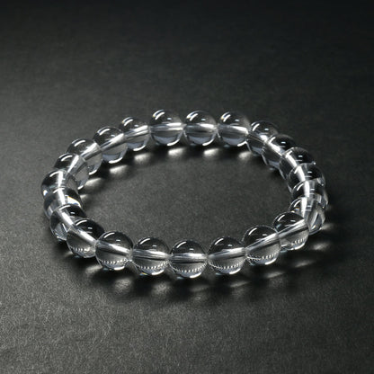 [高品質] 天然水晶 ブレスレット 8mm【一点物】#SG179