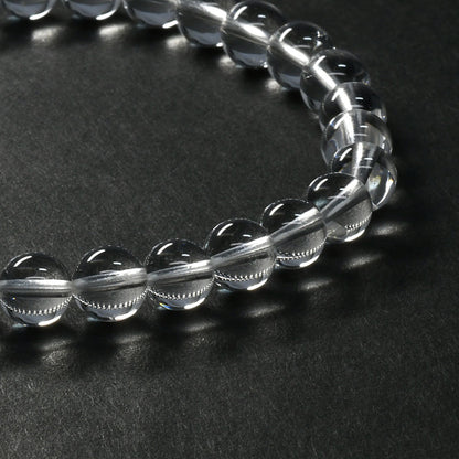 [高品質] 天然水晶 ブレスレット 6mm【一点物】#SG182