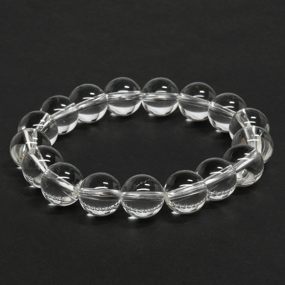 天然水晶 ブレスレット 12mm【一点物】#SG183