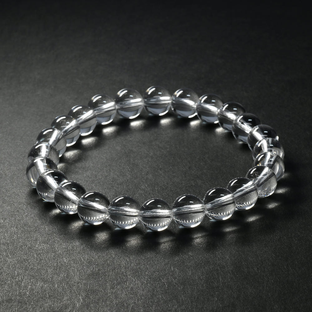 天然水晶 ブレスレット 8-8.5mm【一点物】#SG186