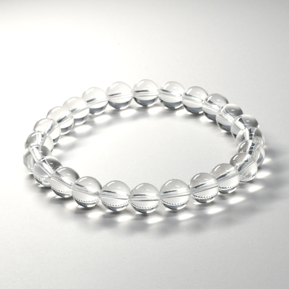 天然水晶 ブレスレット 8-8.5mm【一点物】#SG186