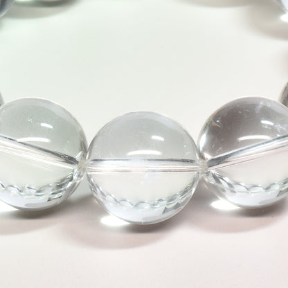天然水晶（山梨研磨） ブレスレット 16mm #SG205 - premium stone gallery