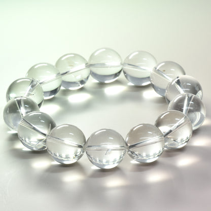 天然水晶（山梨研磨） ブレスレット 16mm #SG205 - premium stone gallery
