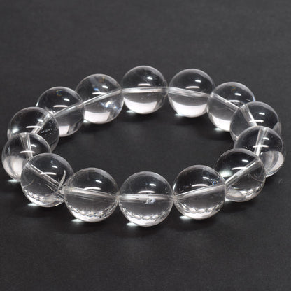 天然水晶（山梨研磨） ブレスレット 16mm #SG205 - premium stone gallery