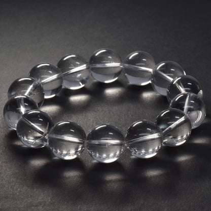 天然水晶（山梨研磨） ブレスレット 16mm #SG205 - premium stone gallery