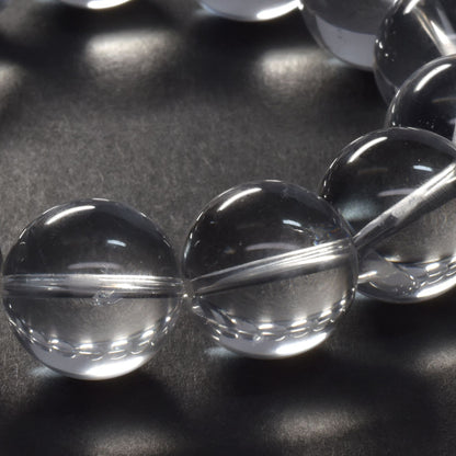 天然水晶（山梨研磨） ブレスレット 16mm #SG205 - premium stone gallery