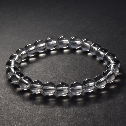 天然水晶（山梨研磨） ブレスレット 8mm #SG209 - premium stone gallery