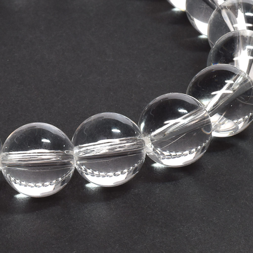 天然水晶（山梨研磨） ブレスレット 10.5mm #SG211 - premium stone gallery