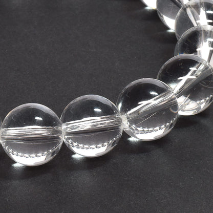 天然水晶（山梨研磨） ブレスレット 10.5mm #SG211 - premium stone gallery