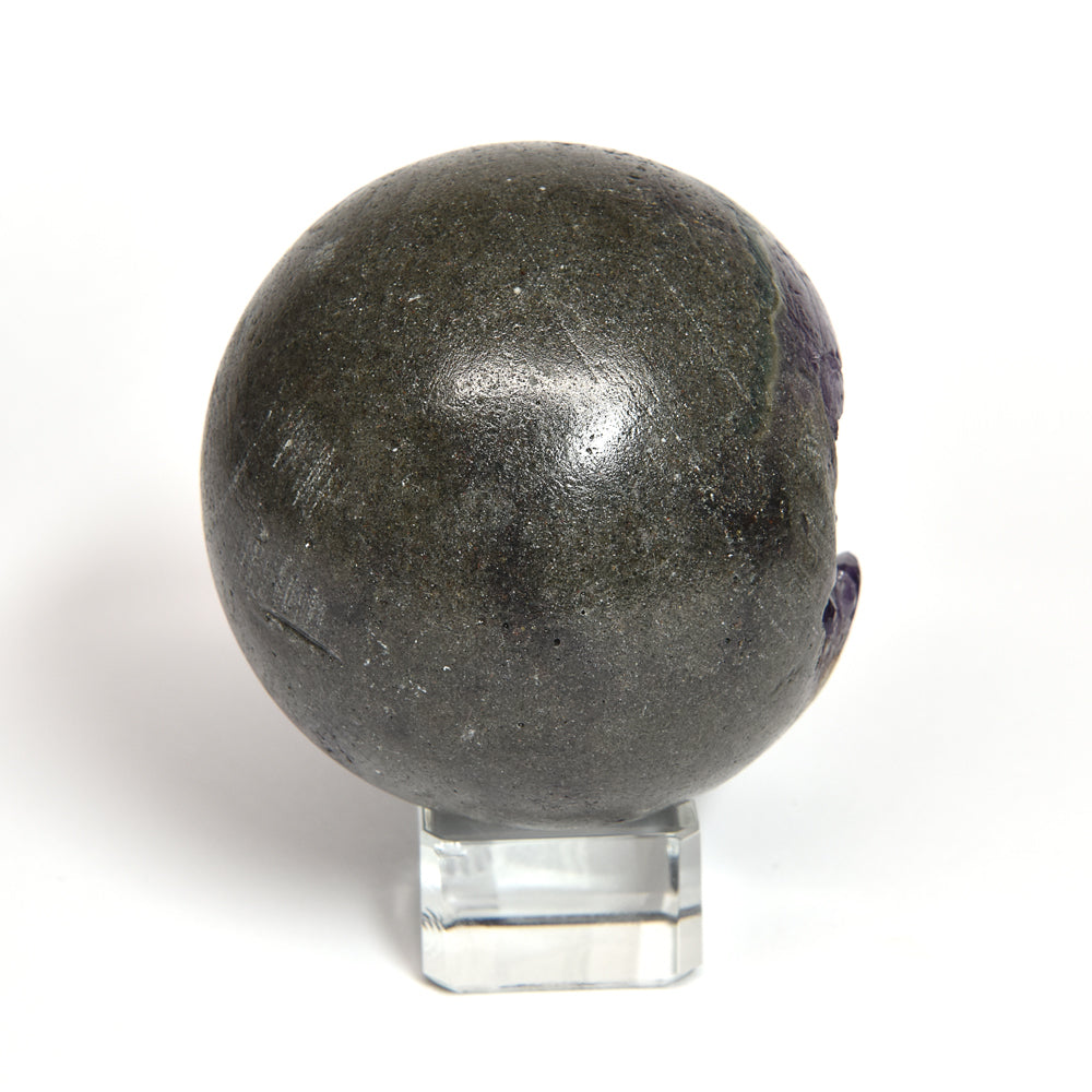 笑口アメジスト 置物 57.6x56.8x54mm #SH001 - premium stone gallery
