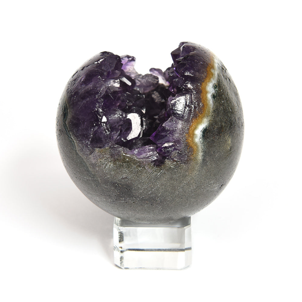 笑口アメジスト 置物 57.6x56.8x54mm #SH001 - premium stone gallery