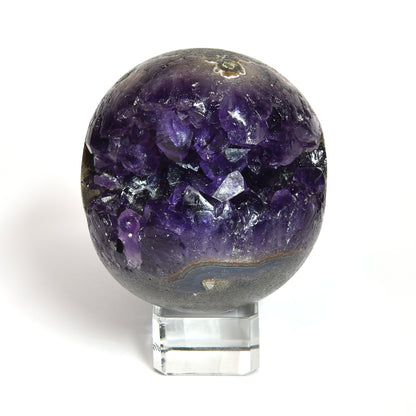 笑口アメジスト 置物 59.8x55.6x56mm #SH002 - premium stone gallery