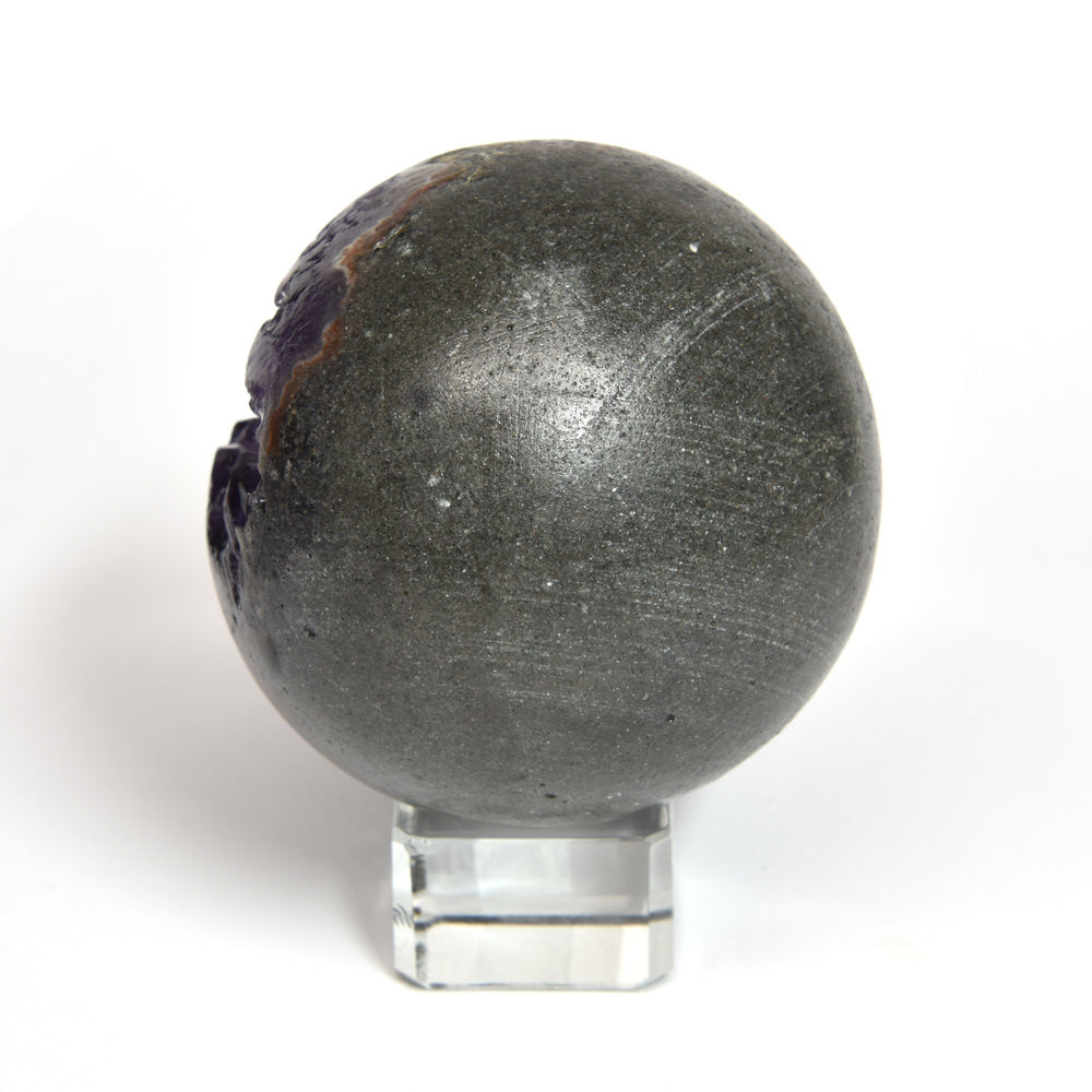 笑口アメジスト 置物 59.8x55.6x56mm #SH002 - premium stone gallery