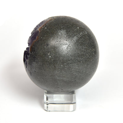 笑口アメジスト 置物 59.8x55.6x56mm #SH002 - premium stone gallery