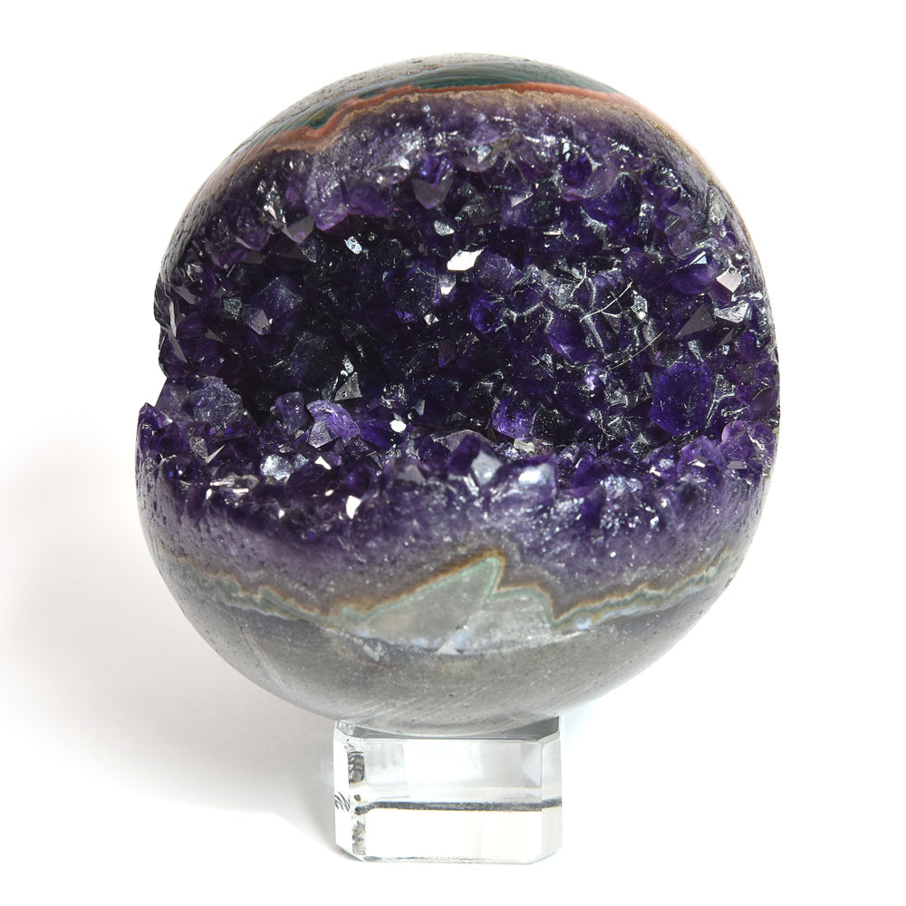 笑口アメジスト 置物 70x66.8x64mm #SH003 - premium stone gallery