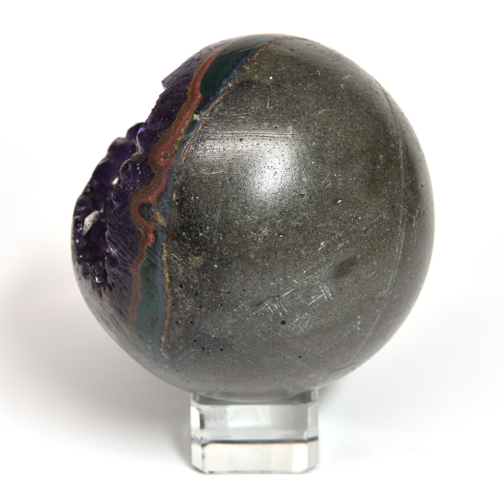 笑口アメジスト 置物 70x66.8x64mm #SH003 - premium stone gallery