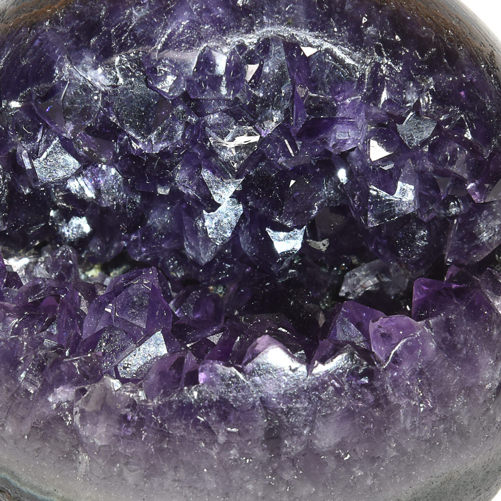 笑口アメジスト 置物 68x66x62mm #SH004 - premium stone gallery