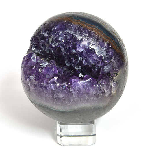 笑口アメジスト 置物 68x66x62mm #SH004 - premium stone gallery