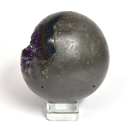 笑口アメジスト 置物 68x66x62mm #SH004 - premium stone gallery