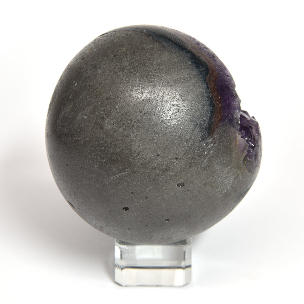 笑口アメジスト 置物 68x66x62mm #SH004 - premium stone gallery
