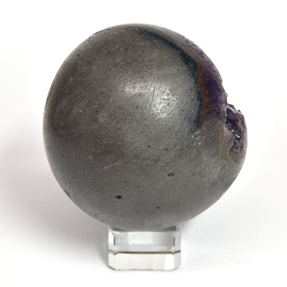笑口アメジスト 置物 68x66x62mm #SH004 - premium stone gallery